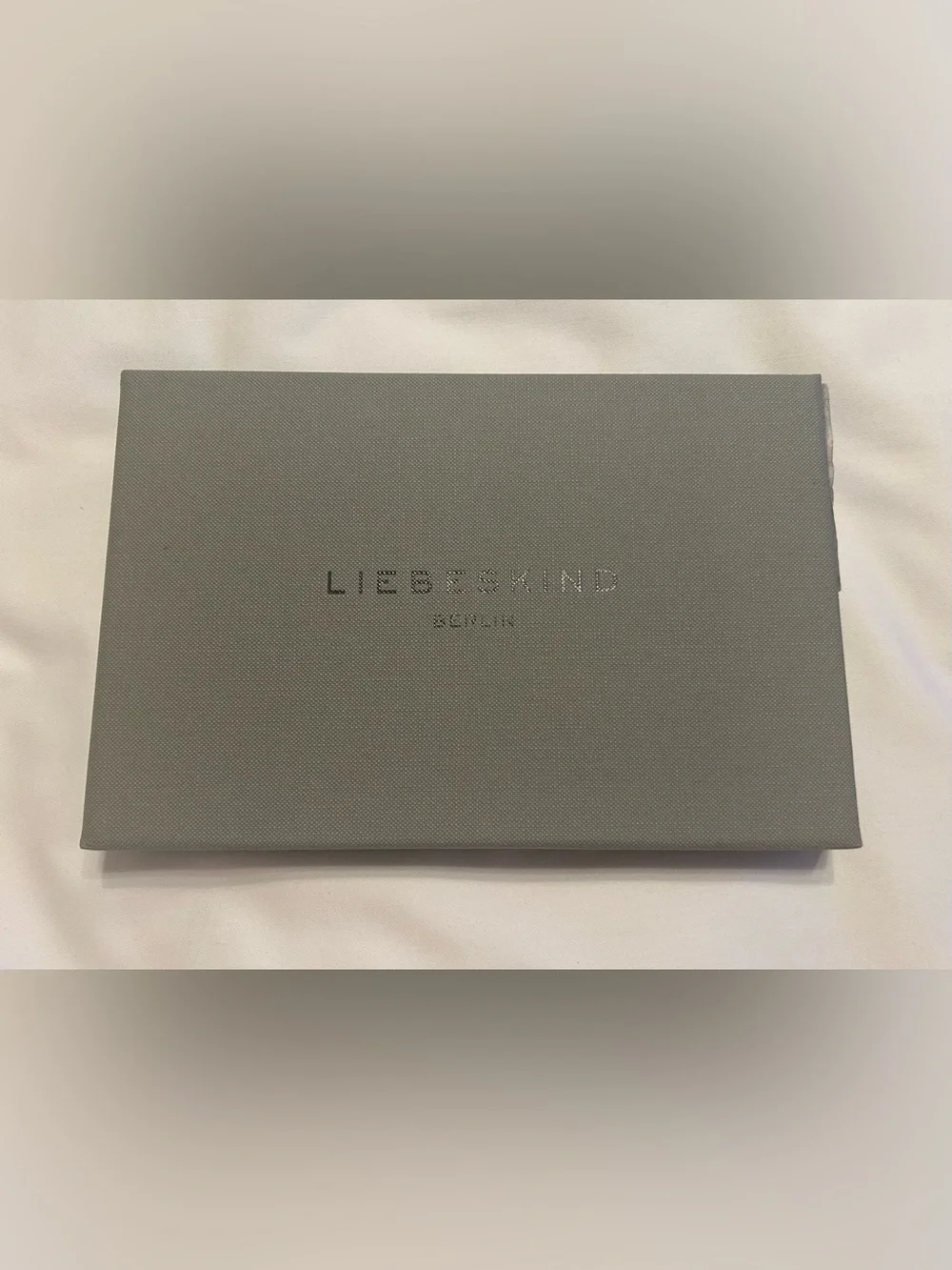 Liebeskind Suede Multicolor Camo Zip Pouch NIB